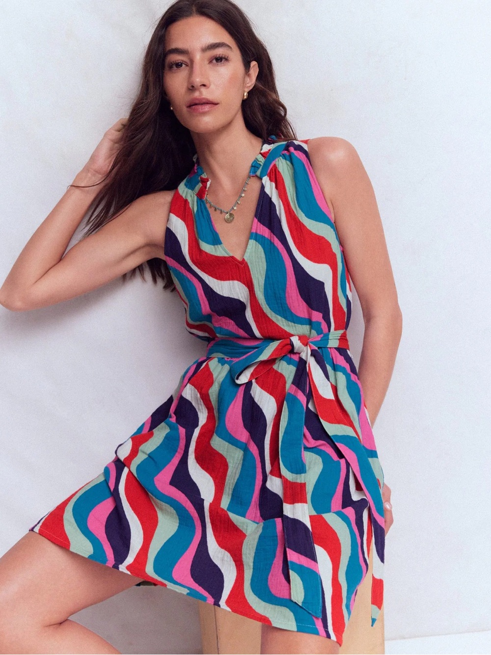 NWT: Boden Viv Double Cloth Short Dress